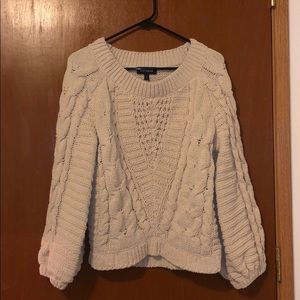 Express Sweaters - Express cream sweater Express Sweaters - Express cream sweater